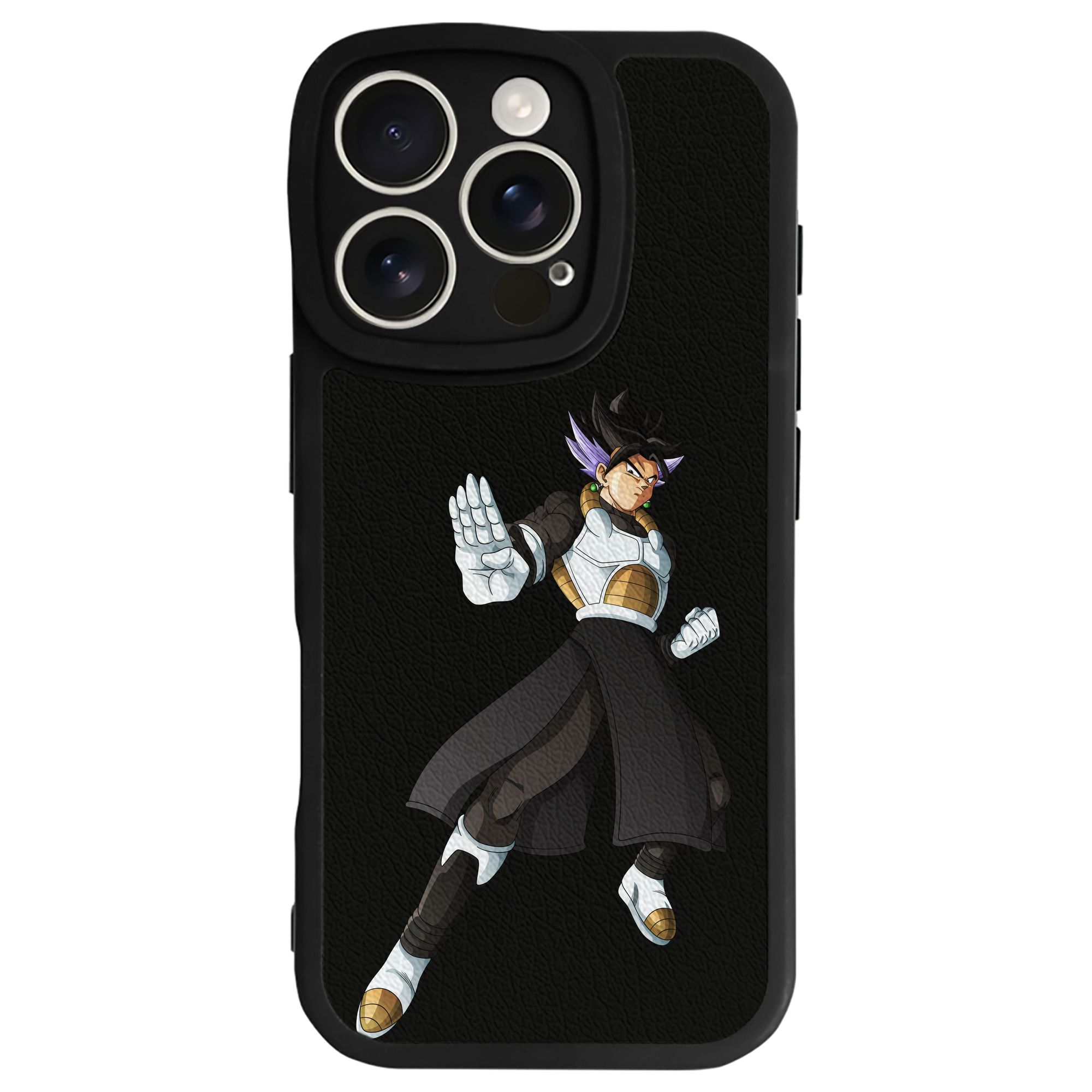 （画像用） ドラゴンボール ベジット DRAGON BALL Vegetto 【iPhone 16シリーズ対応】シリコンスマホケース（レザー調） 材質：シリコン